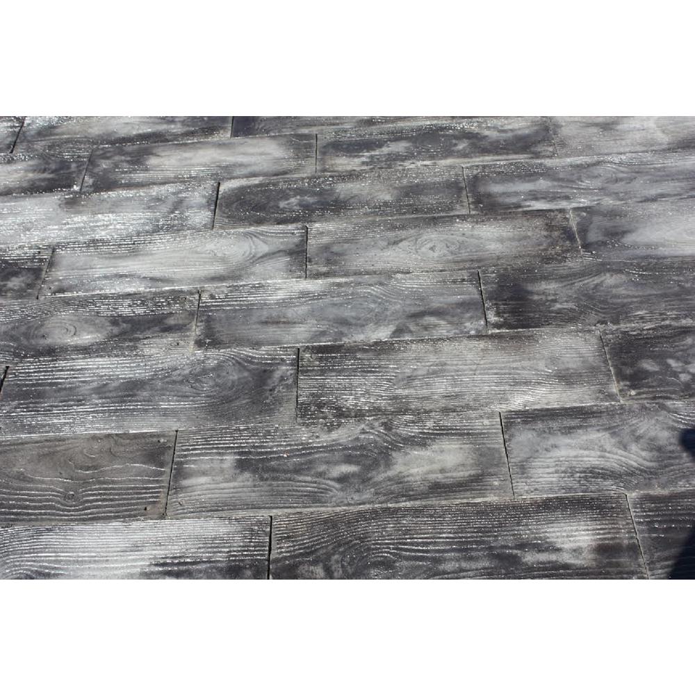 Concrete Pavers The Home Depot Gray Barnwood Plank Patio On A Pallet Paver