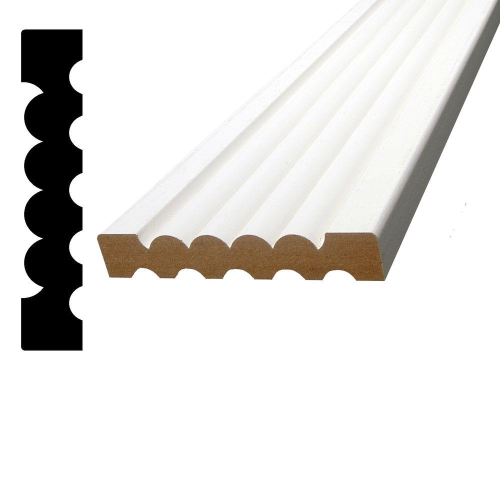 Fluted - Casing - Door & Window Moulding - The Home Depot