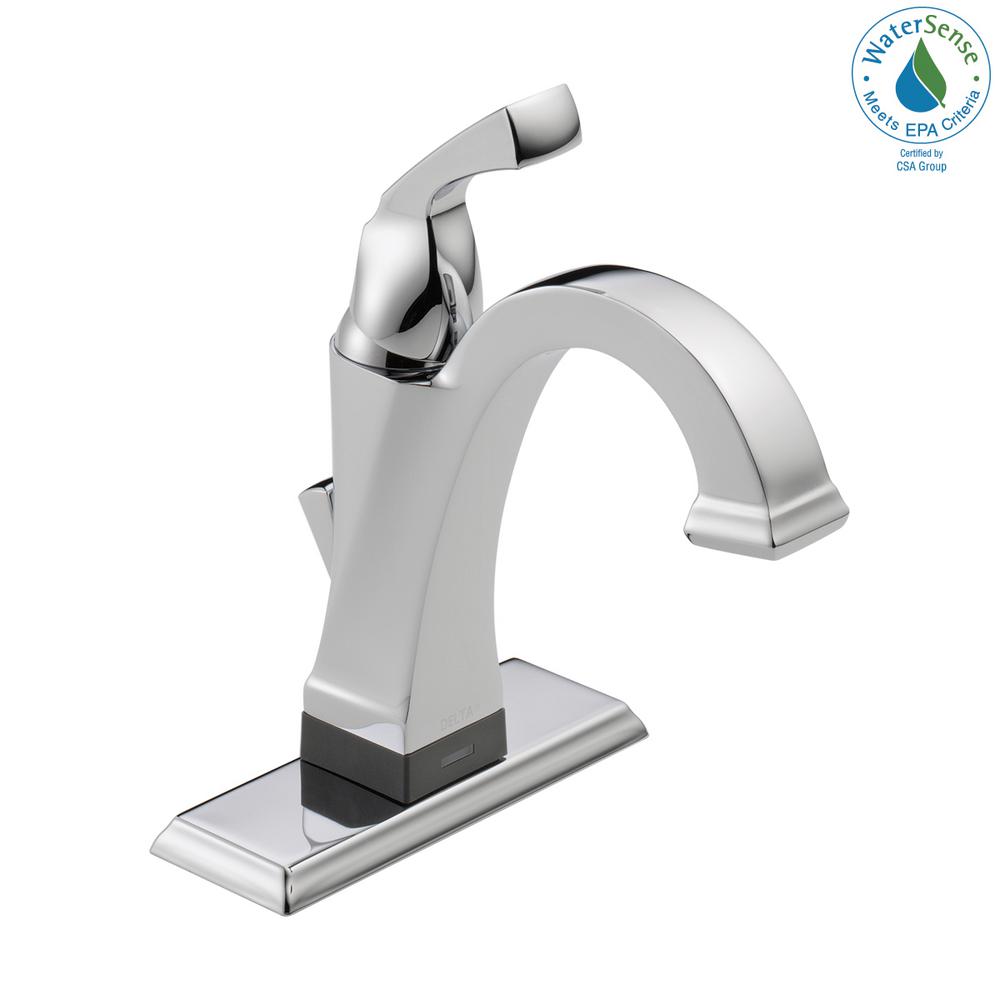 Delta Dryden Tub and Shower Single Metal Lever Volume Handle Kit in ...