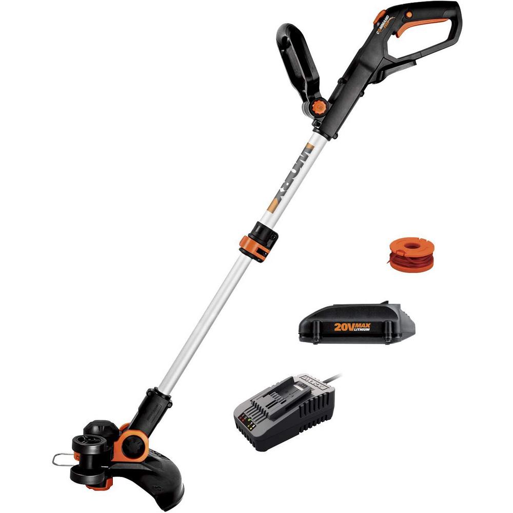 UPC 845534022681 product image for Worx POWER SHARE 20-Volt Li-Ion 12 in. Cordless Battery String Trimmer and Edger | upcitemdb.com