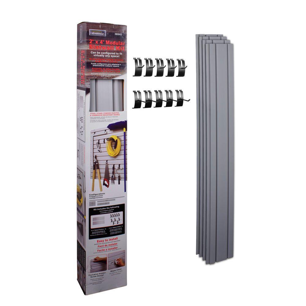 Installbay Garage Slatwall Panels Wall Organization The Home Depot - Garage Slatwall Accessories Canada Installbay Garage Slatwall Panels Wall Organization The Home Depot - Garage Slatwall Accessories Canada