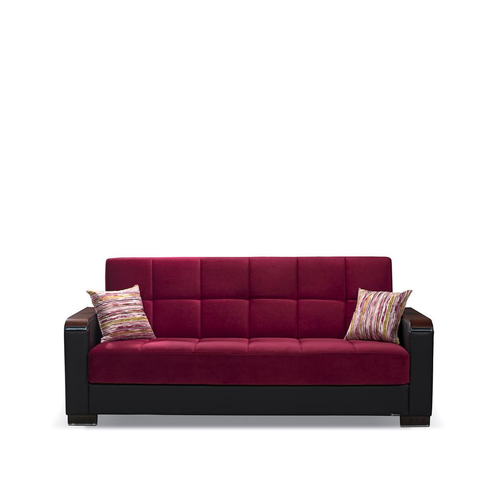 Red Sofas Living Room Furniture The Home Depot