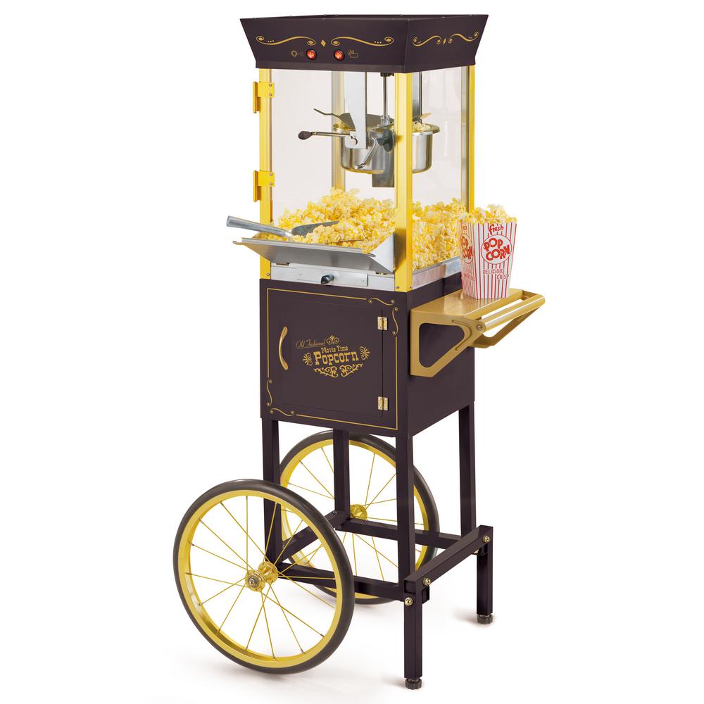 nostalgia vintage popcorn cart