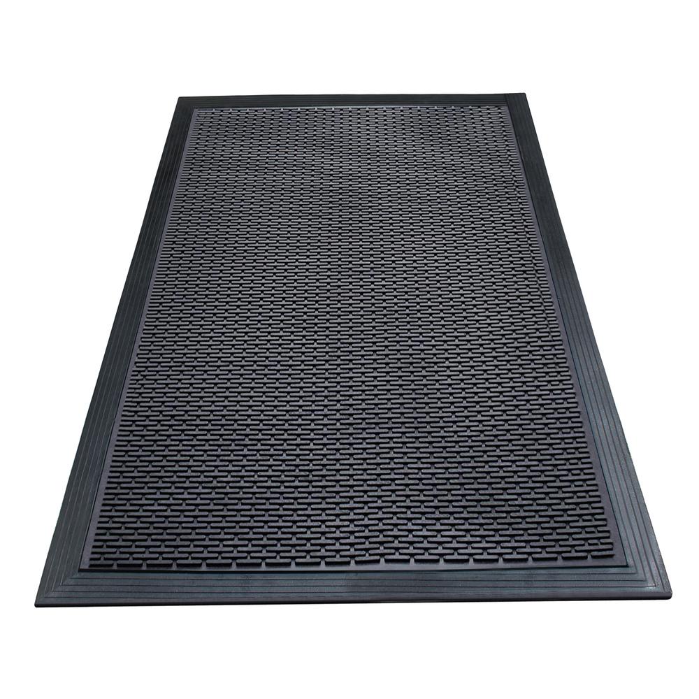 A1hc Capsule Stud 36 In X 60 In Rubber Clean Step Scraper Floor