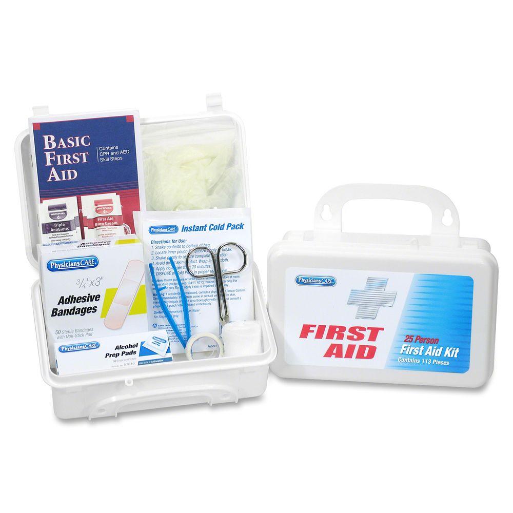 Commercial First Aid Kits Emergency Preparedness The Home Depot