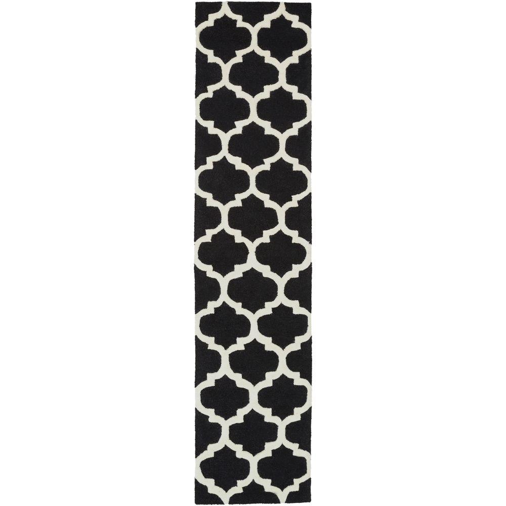 UPC 889292000048 product image for Artistic Weavers Pollack Stella Black 2 ft. x 14 ft. Indoor Runner Rug | upcitemdb.com