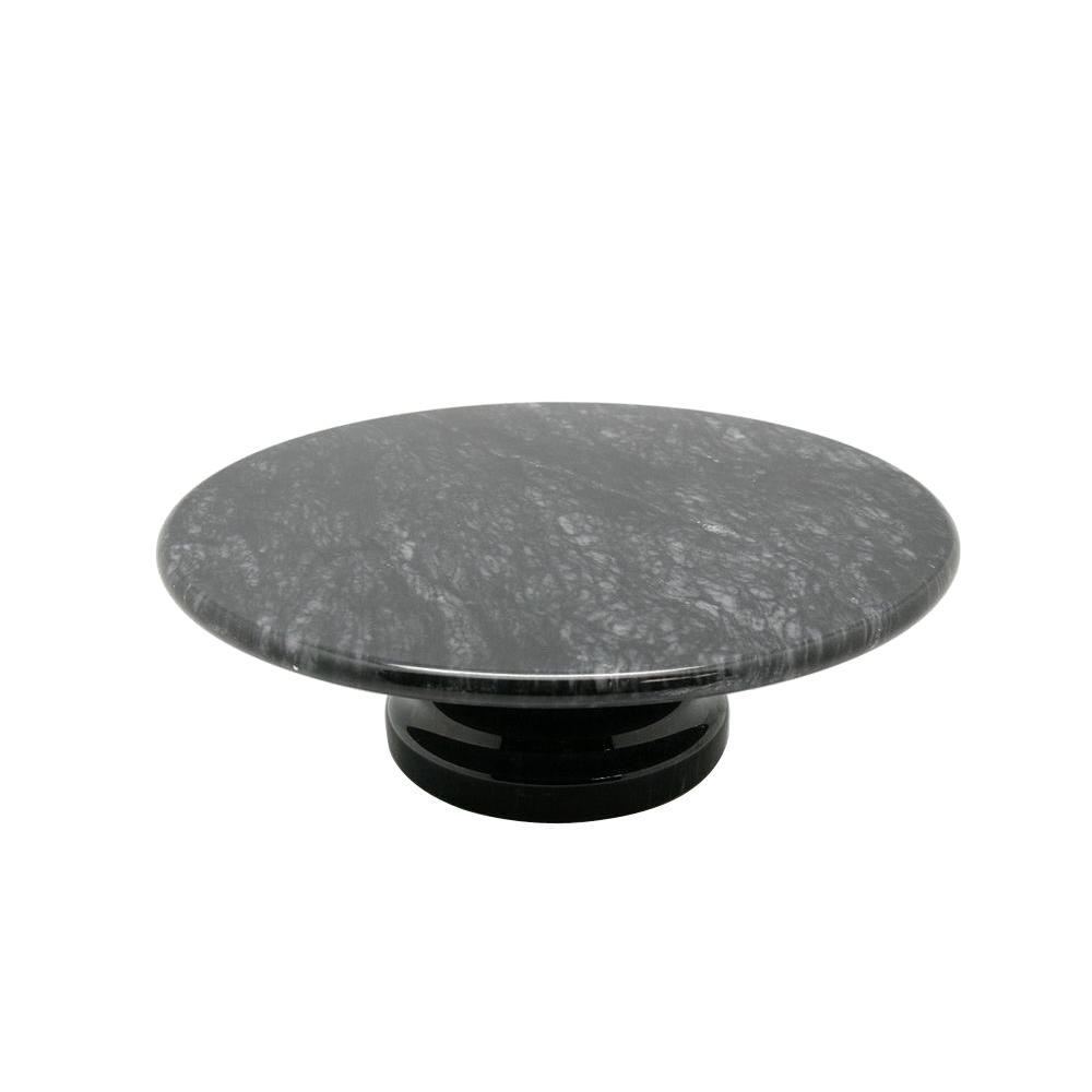 Creative Home 10 In X 10 In X 3 125 In Cake Plate On Pedestal