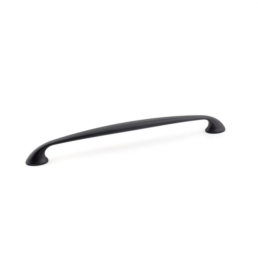 Richelieu Hardware Transitional 10 1 8 In 256 Mm Matte Black Cabinet   Richelieu Hardware Drawer Pulls Bp7226256900 64 1000 