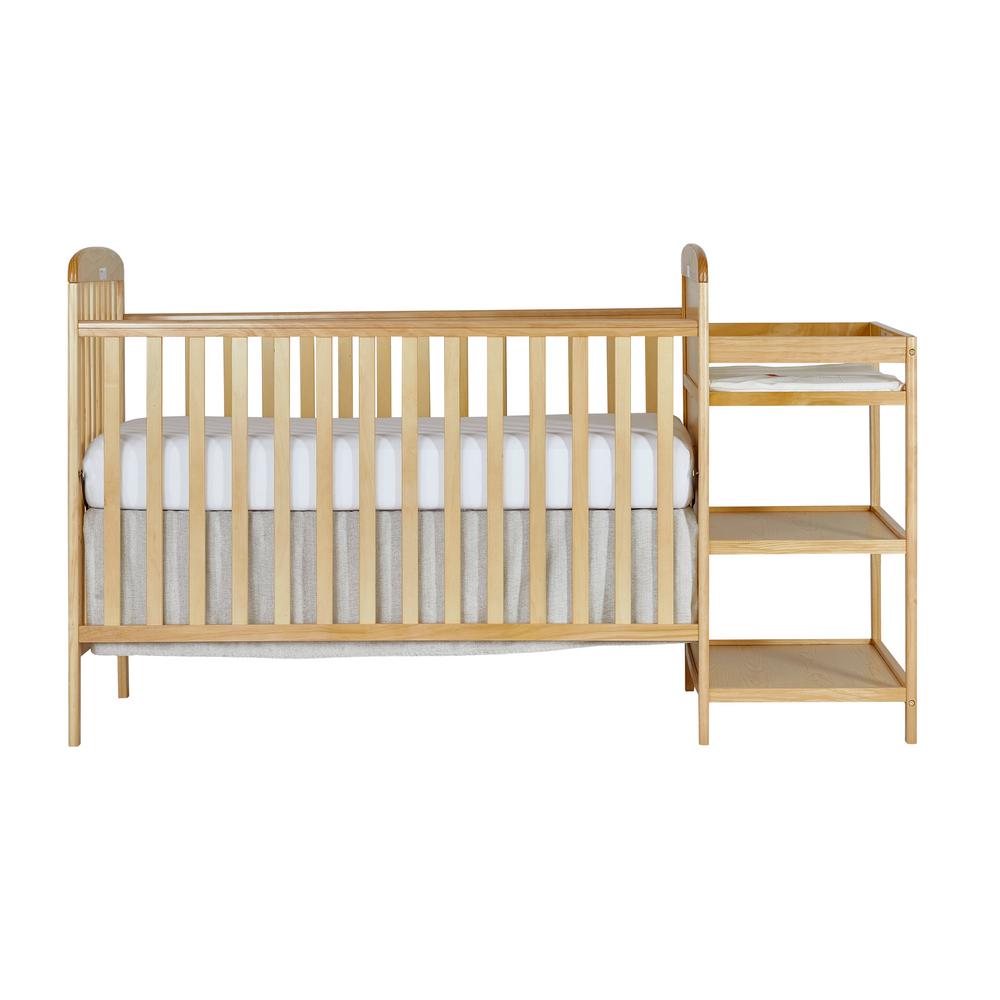 crib and changing table combo