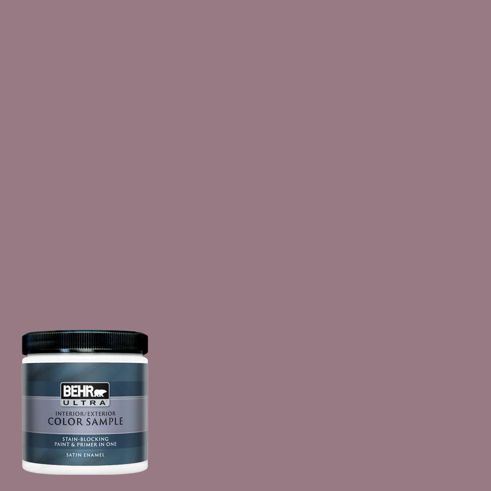 Behr Ultra 8 Oz T15 19 Mulberry Wine Satin Enamel Interior