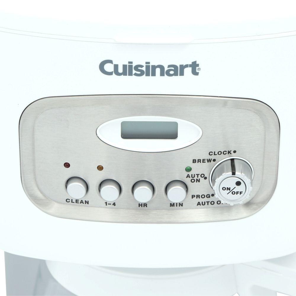 Cuisinart 12 Cup Programmable Coffee Maker In White Dcc 1100 The Internet 100632162 3 Cuisinart 12 Cup Programmable Coffee Maker In White