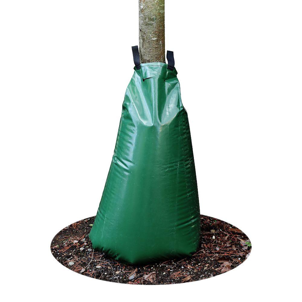 Aspectek Gardenhome 15 Gal Stand Up Slow Release Watering Bag For Trees Aspectek Gardenhome 15 Gal Stand Up Slow Release Watering Bag For Trees