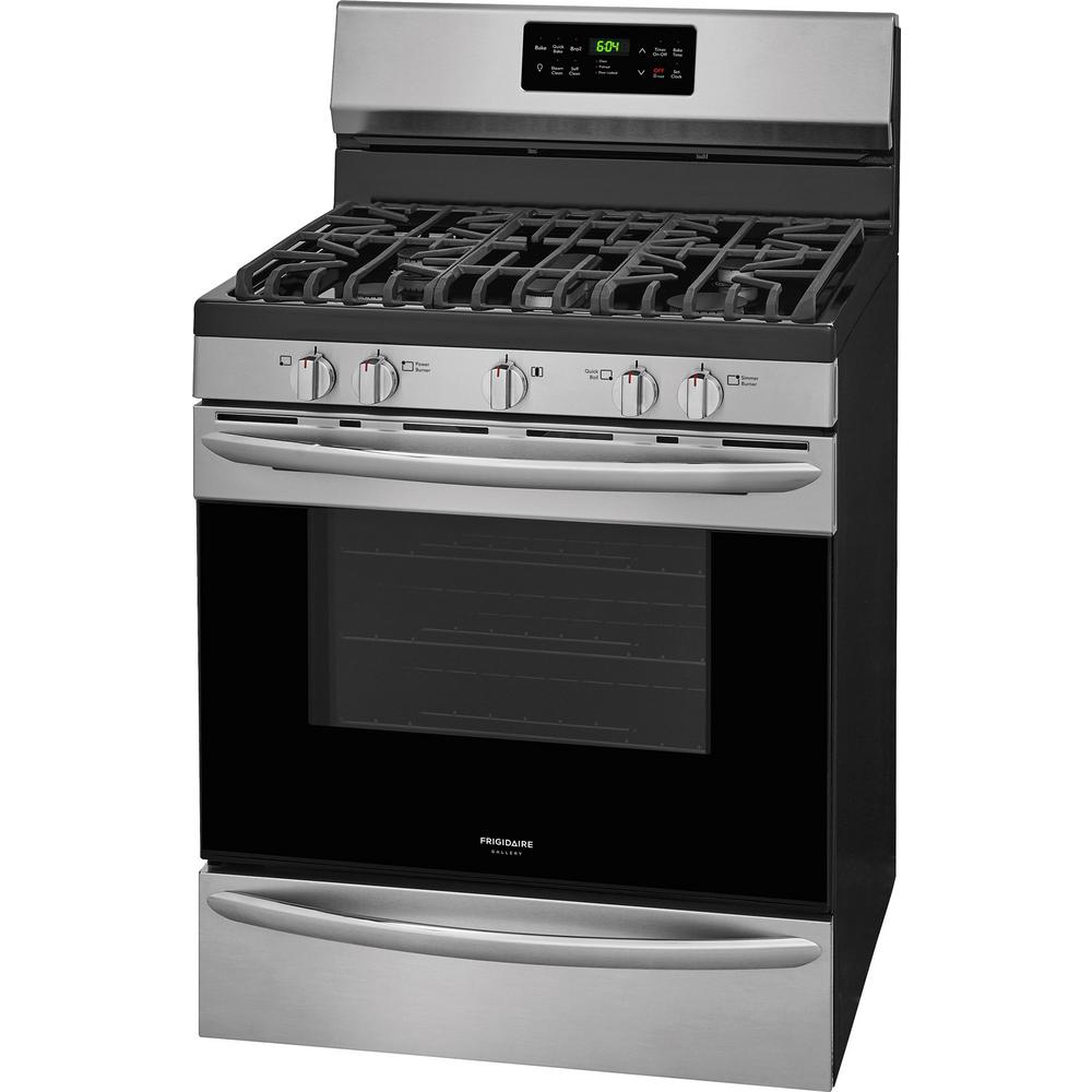 Frigidaire Gallery 5 0 Cu Ft Gas Range With Self Cleaning 9 Frigidaire