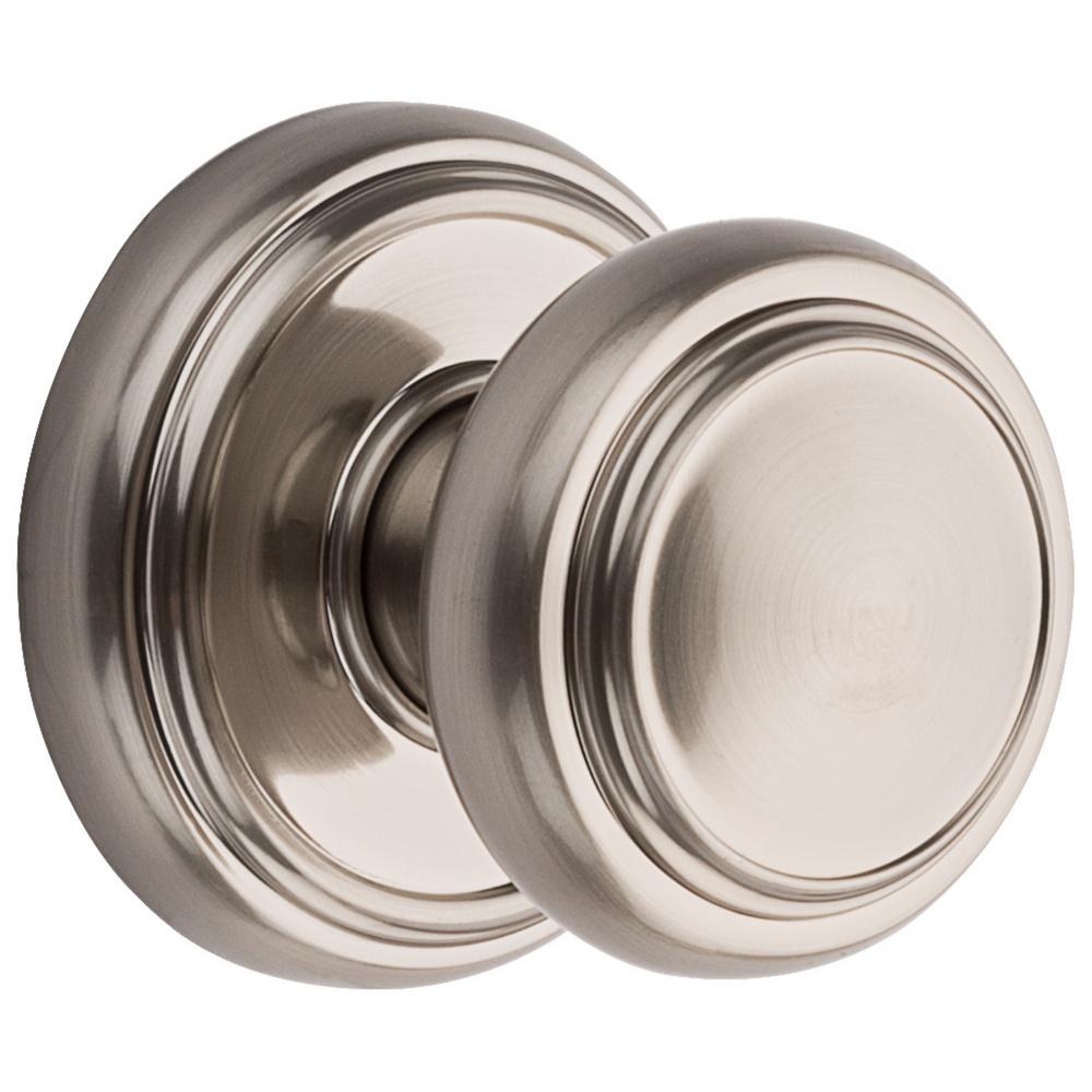 Baldwin Prestige Alcott Satin Nickel Hall/Closet Door Knob352ATK RDB