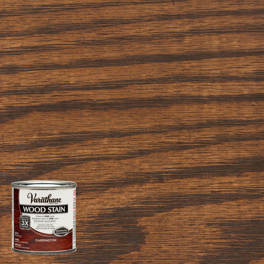 Varathane 8 oz. Carrington Premium Fast Dry Interior Wood Stain (4Pack