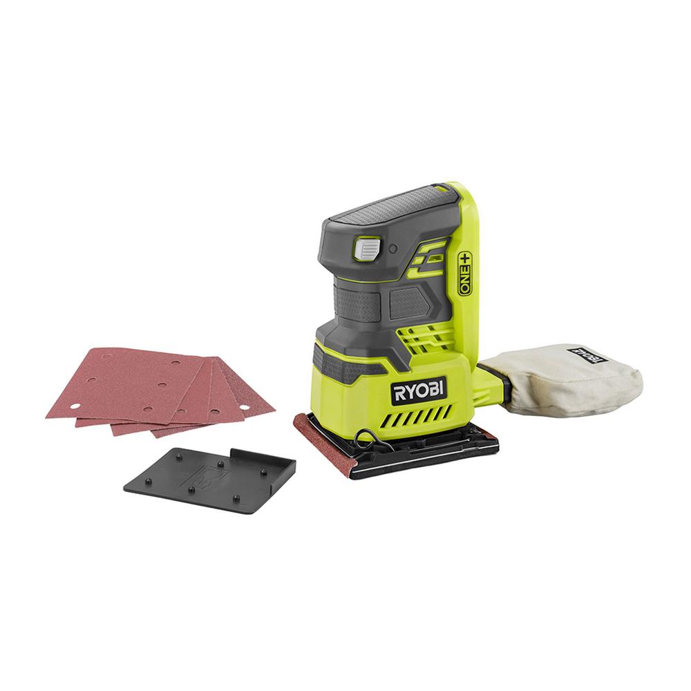 RYOBI 2 Amp Corded 1/4 Sheet SanderS652DGK The Home Depot