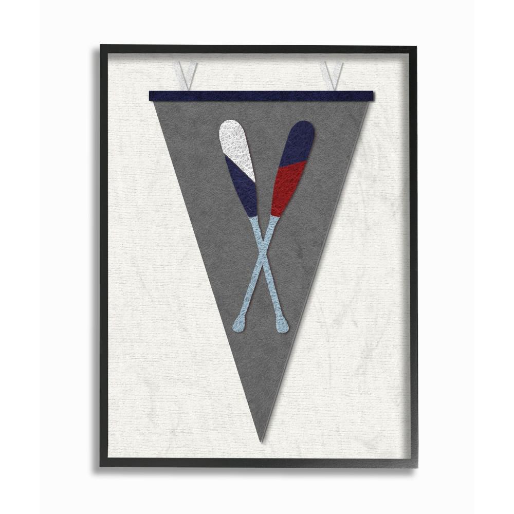 The Stupell Home Decor Collection 11 In X 14 Pennant Oars The Stupell Home Decor Collection 11 In X 14 Pennant Oars Fabric