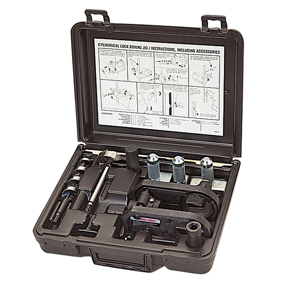 Porter Cable Cylindrical Lock Boring Jig 511 The Home Depot