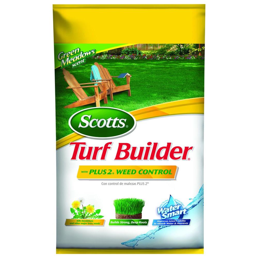 Scotts 15 lb. 5 M Turf Builder Weed and Feed-25006 - The Home Depot