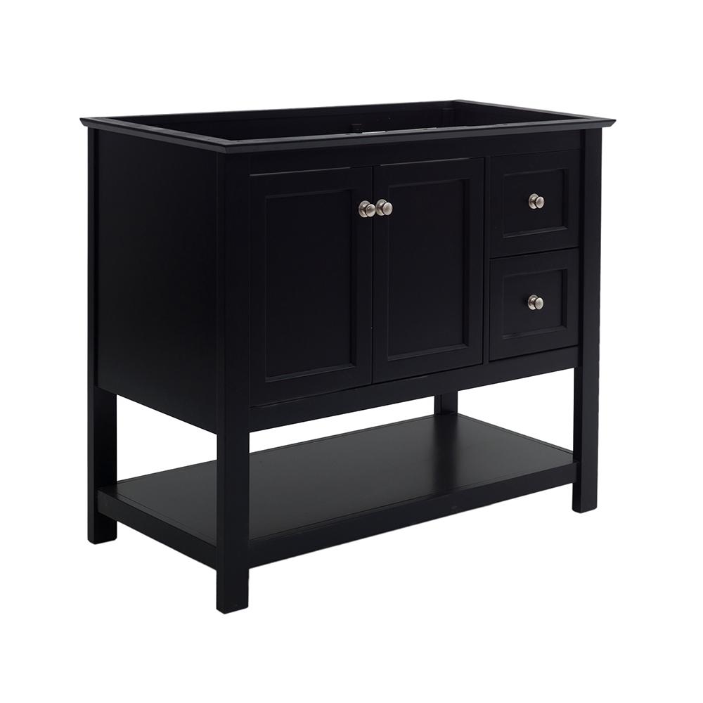 Fresca Manchester 40 In W Bathroom Vanity Cabinet Only In Black