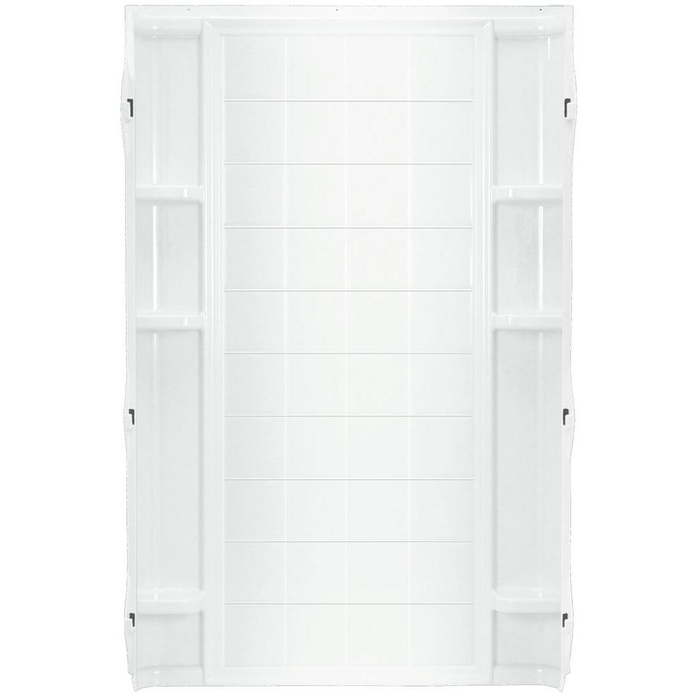 STERLING Ensemble 36 in. x 721/2 in. 1Piece DirecttoStud Shower