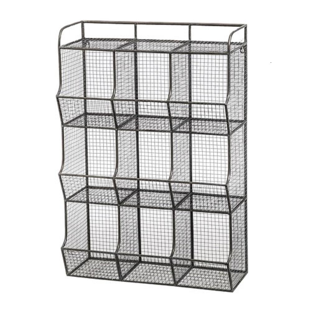 Wire Mesh 9 Bin Cubical Storage