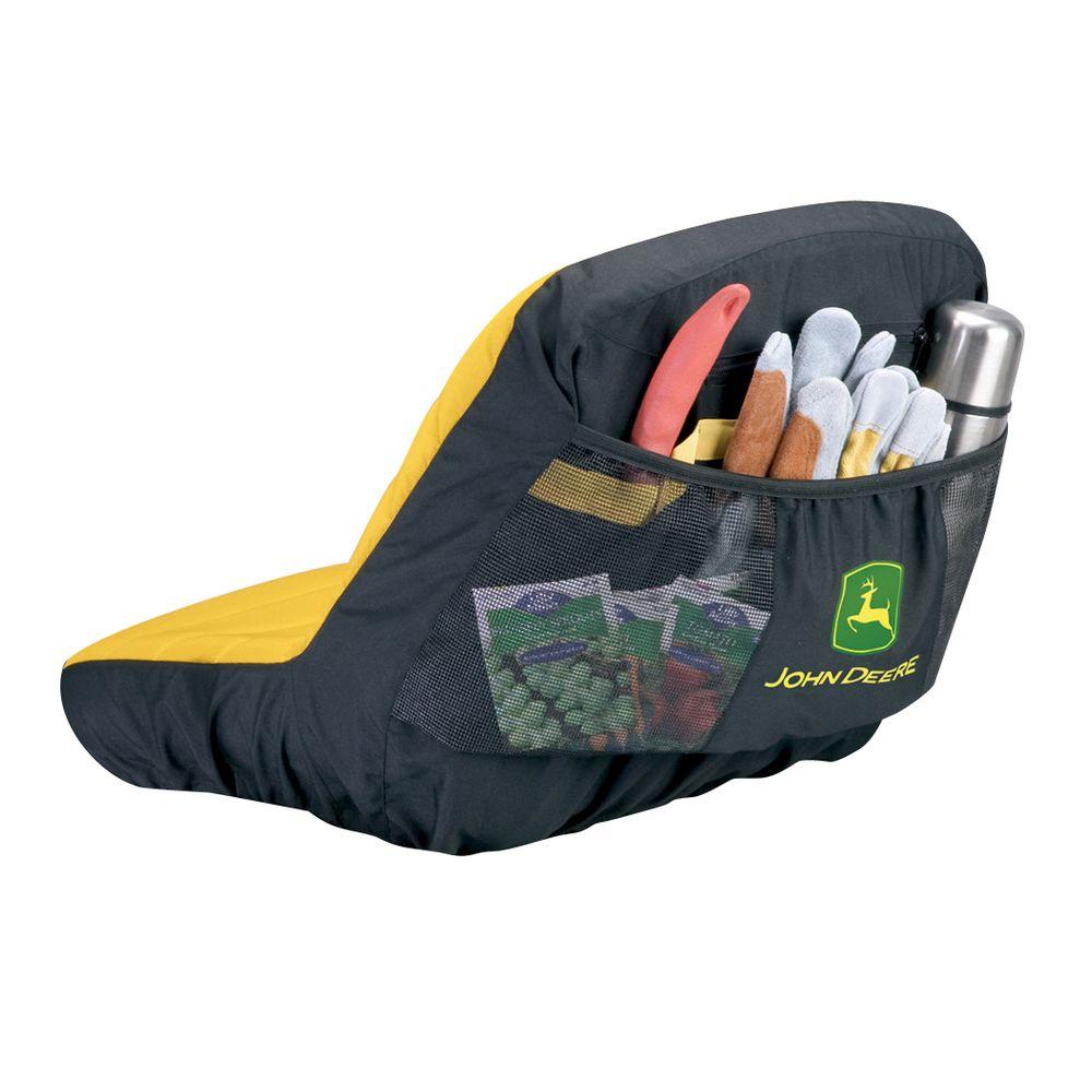 John Deere Riding Mower Seat Cover For Is One New Yellow Comfort High Back Seat With Flip Up Armrests This Will Fit Most John Deere M653 M655 M665 717a 727a