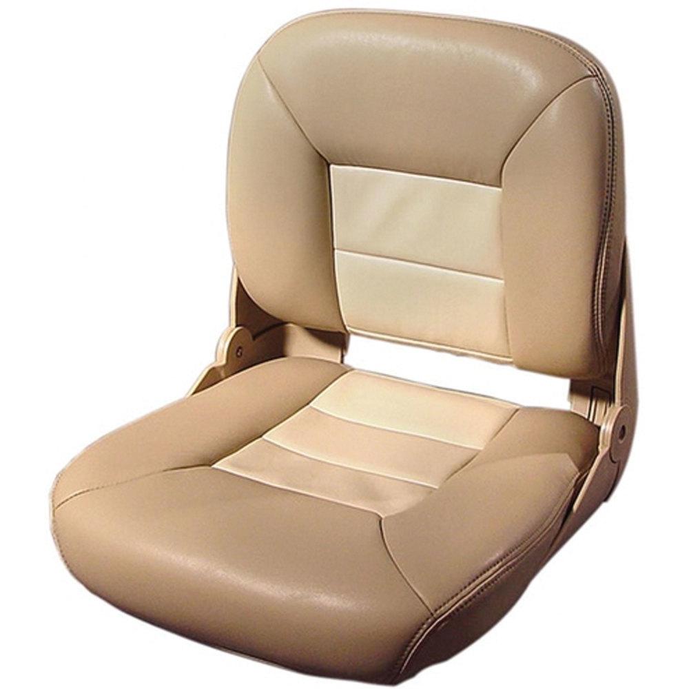 Tempress Navistyle Low-Back Boat Seat in Tan/Sand-54684 - The Home Depot