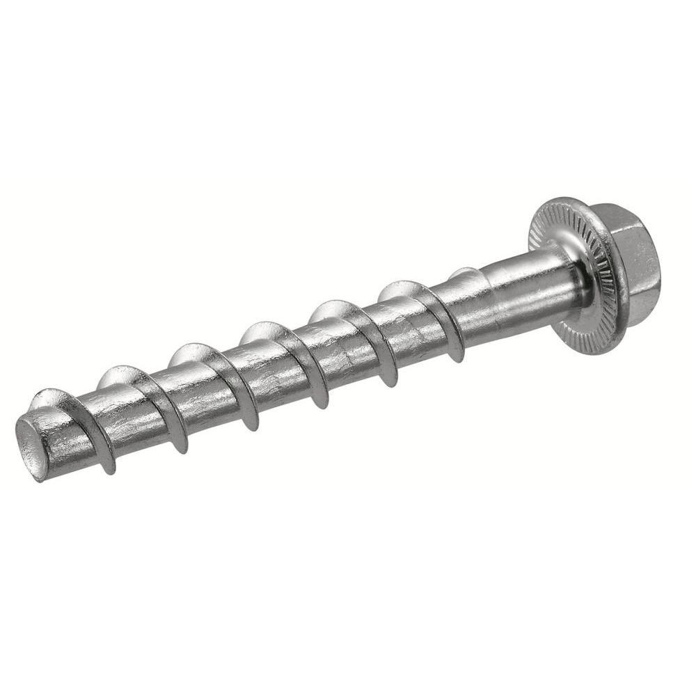 Hilti 1/4 in. x 31/2 in. KHEZ Concrete and Masonry Screw Anchor (100