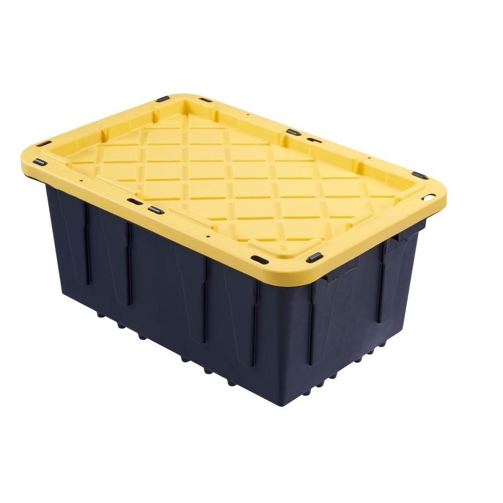plastic storage totes with lids
