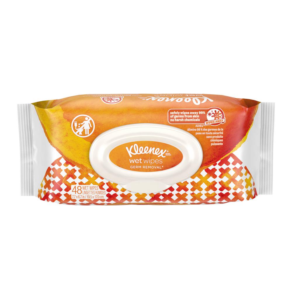 Kleenex Germ Removal Wet Wipes with 