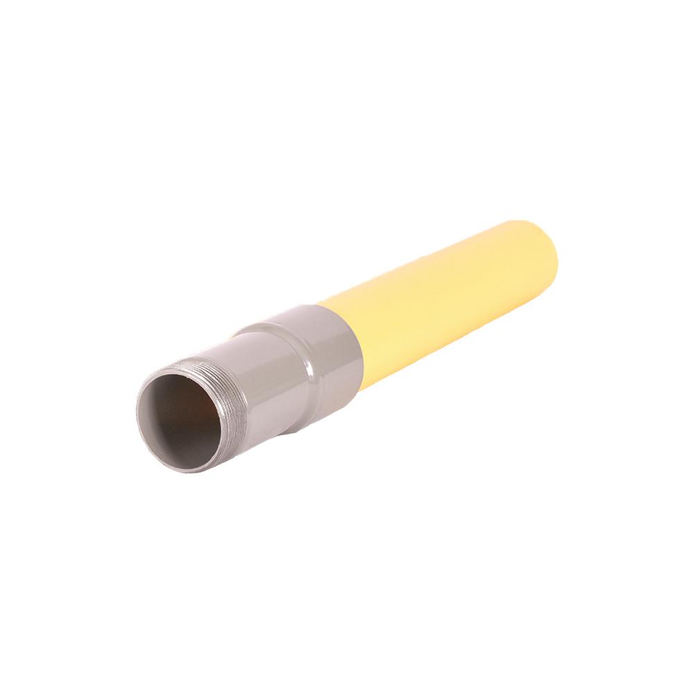 HOME-FLEX 1 in. IPS to 1 in. MIP Underground Yellow Poly Gas Pipe ...