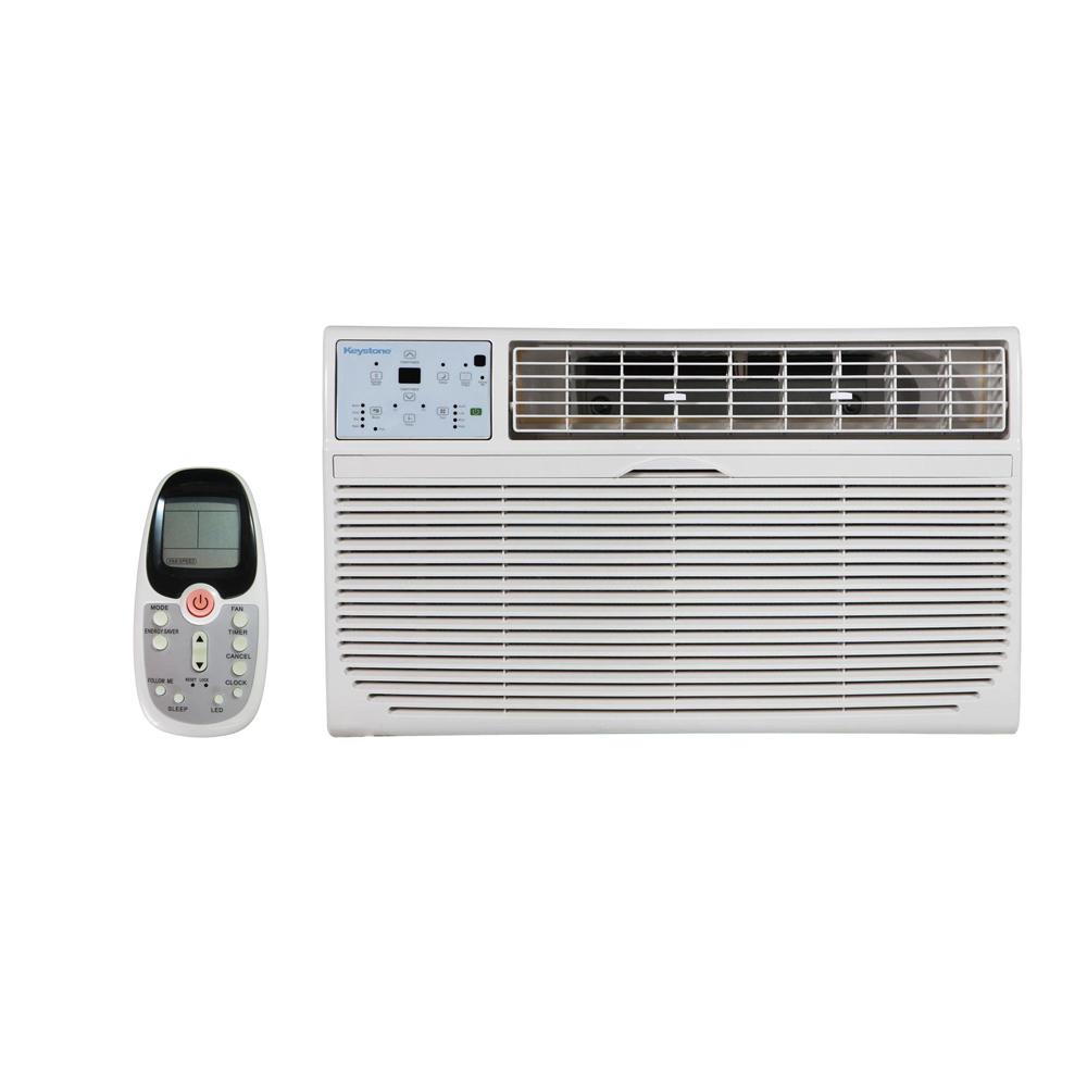 Keystone 14,000 BTU 230-Volt Through-the-Wall Air Conditioner with Heat