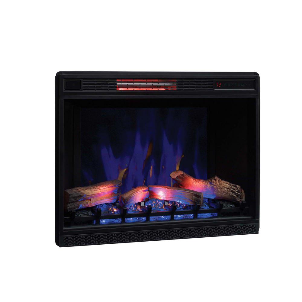Classic Flame 36 In Traditional Built In Electric Fireplace Insert