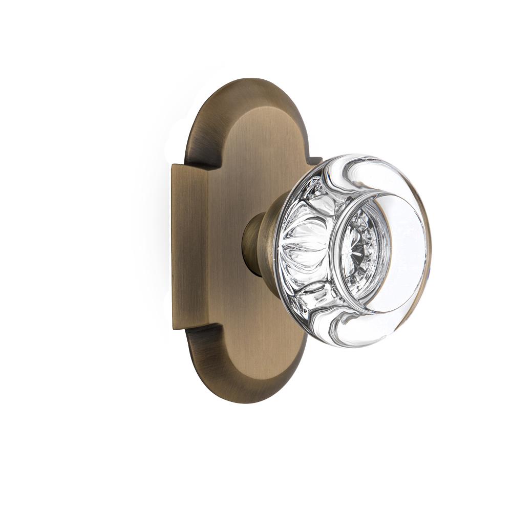 round door knob plate
