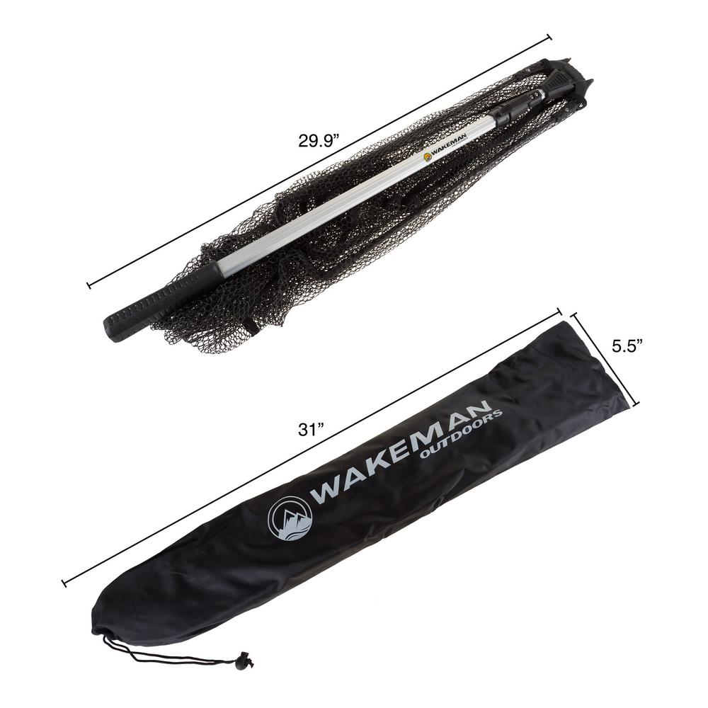 Wakeman outdoors fishing net with telescoping handle Clearance