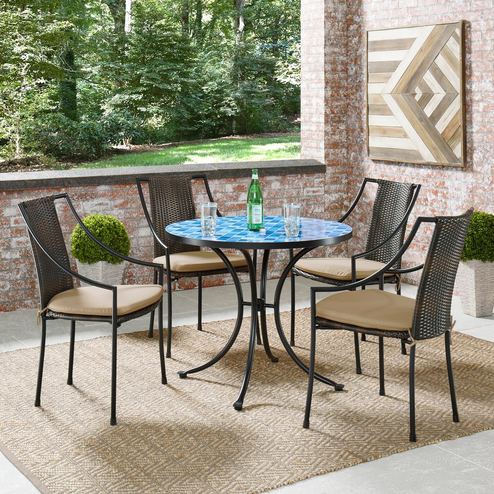 Outdoor Bistro Tables Patio Tables The Home Depot