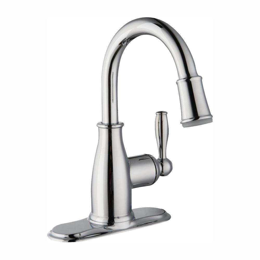 Glacier Bay Mandouri Single Hole Single Handle Led High Arc