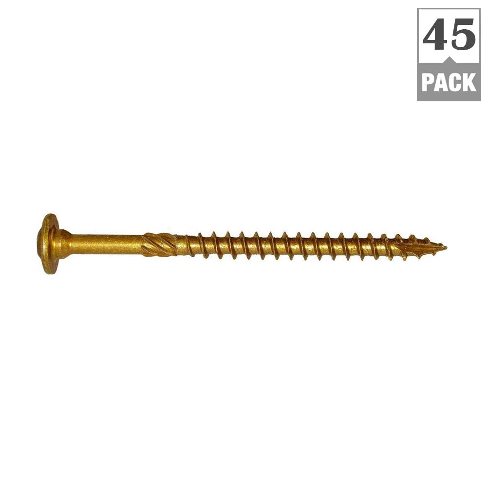 GRK Fasteners 5/16 in. x 4 in. Star Drive Round Head Rugged Structural
