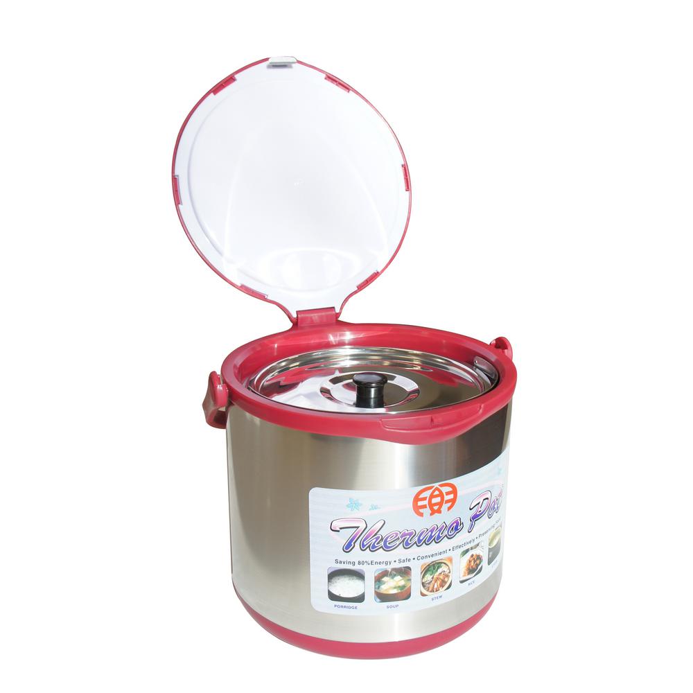 SPT 6.34 Qt. Stainless Steel Slow Cooker with Stainless Steel Insert ST