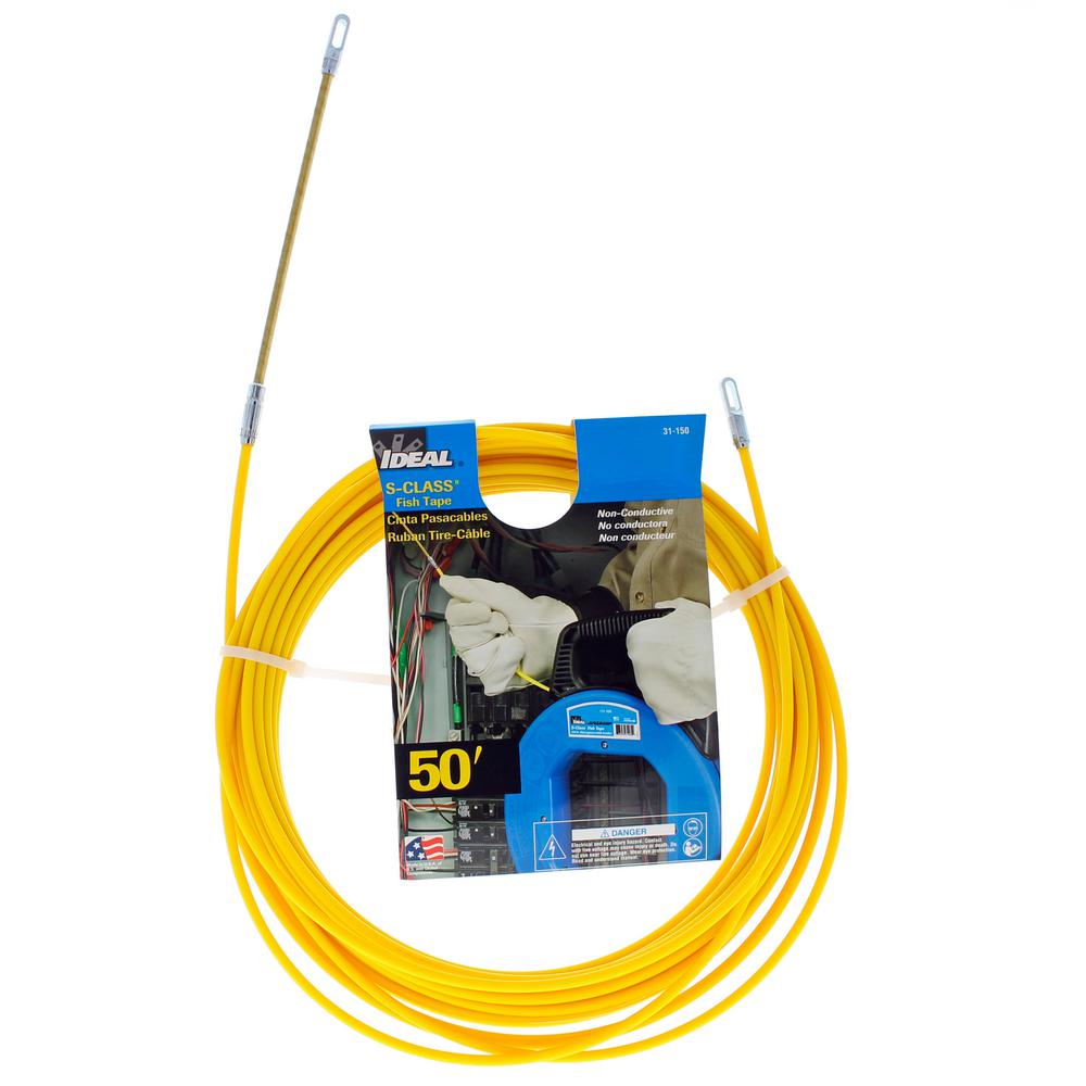 Ideal 50 ft. SClass Nylon Fish Tape31150 The Home Depot