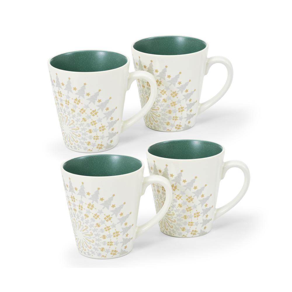 Noritake Colorvara Mug 13 Ounce Green Coffee Cups Mugs Home Kitchen Galeriaslastorres Com