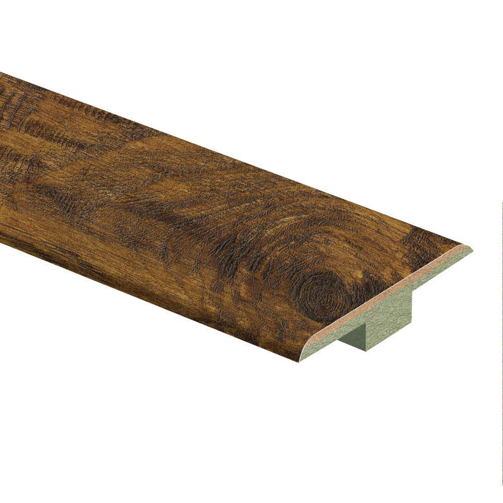 Zamma Light Hickory 9/16 in. Thick x 13/4 in. Wide x 72 in. Length Laminate TMolding