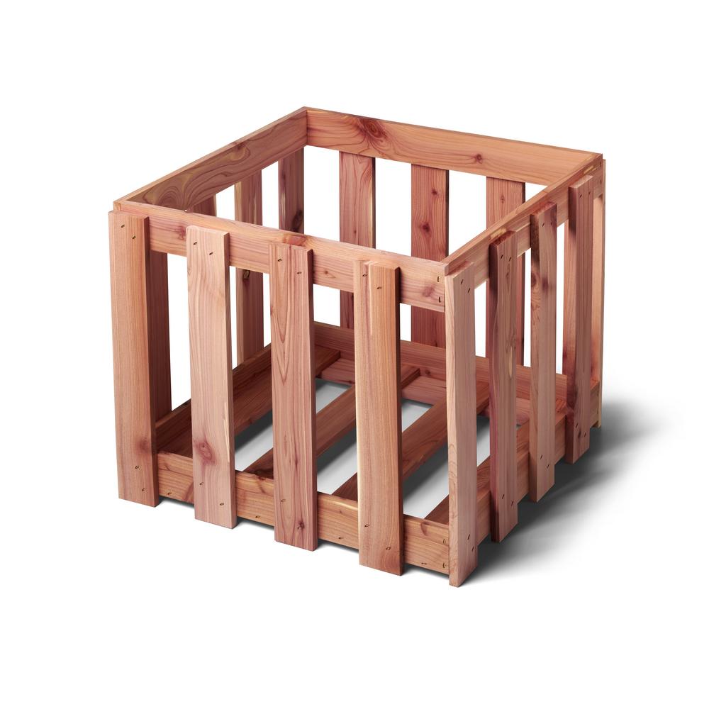 Woodlore Aromatic Cedar Crate82250 The Home Depot