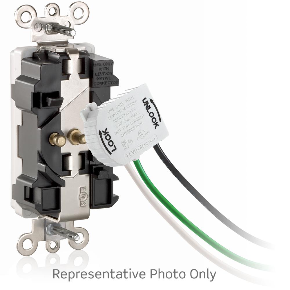 Business & Industrial LOT of 10 Leviton LEVLOK Modular GFCI M7899GY