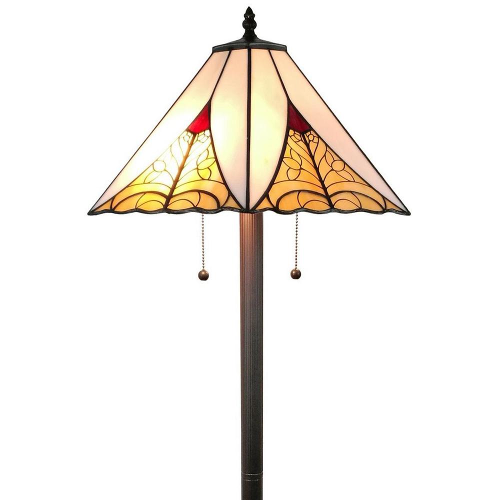 Amora Lighting 63 In Multicolored Floor Lamp Am259fl18 The Home Depot Multicolored Floor Lamp