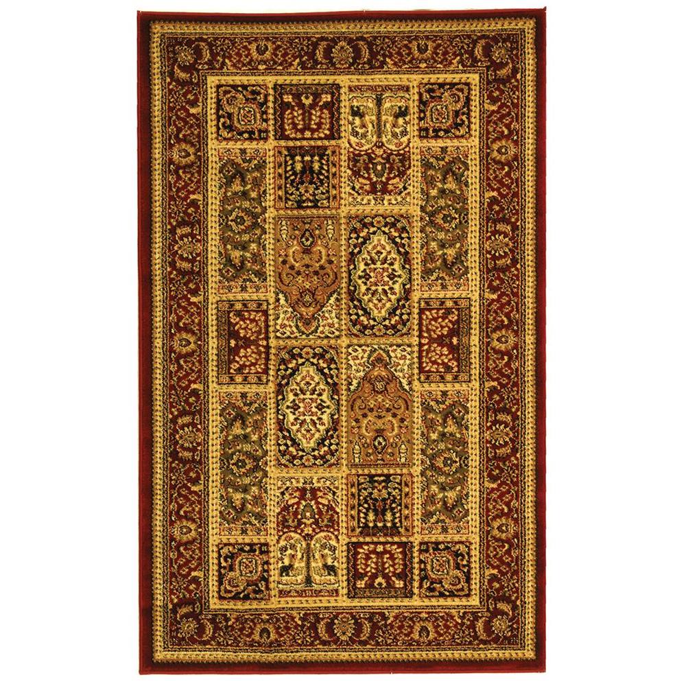 Safavieh Lyndhurst Multi/Red 3 Ft. X 5 Ft. Area Rug-LNH217B-3 - The ...