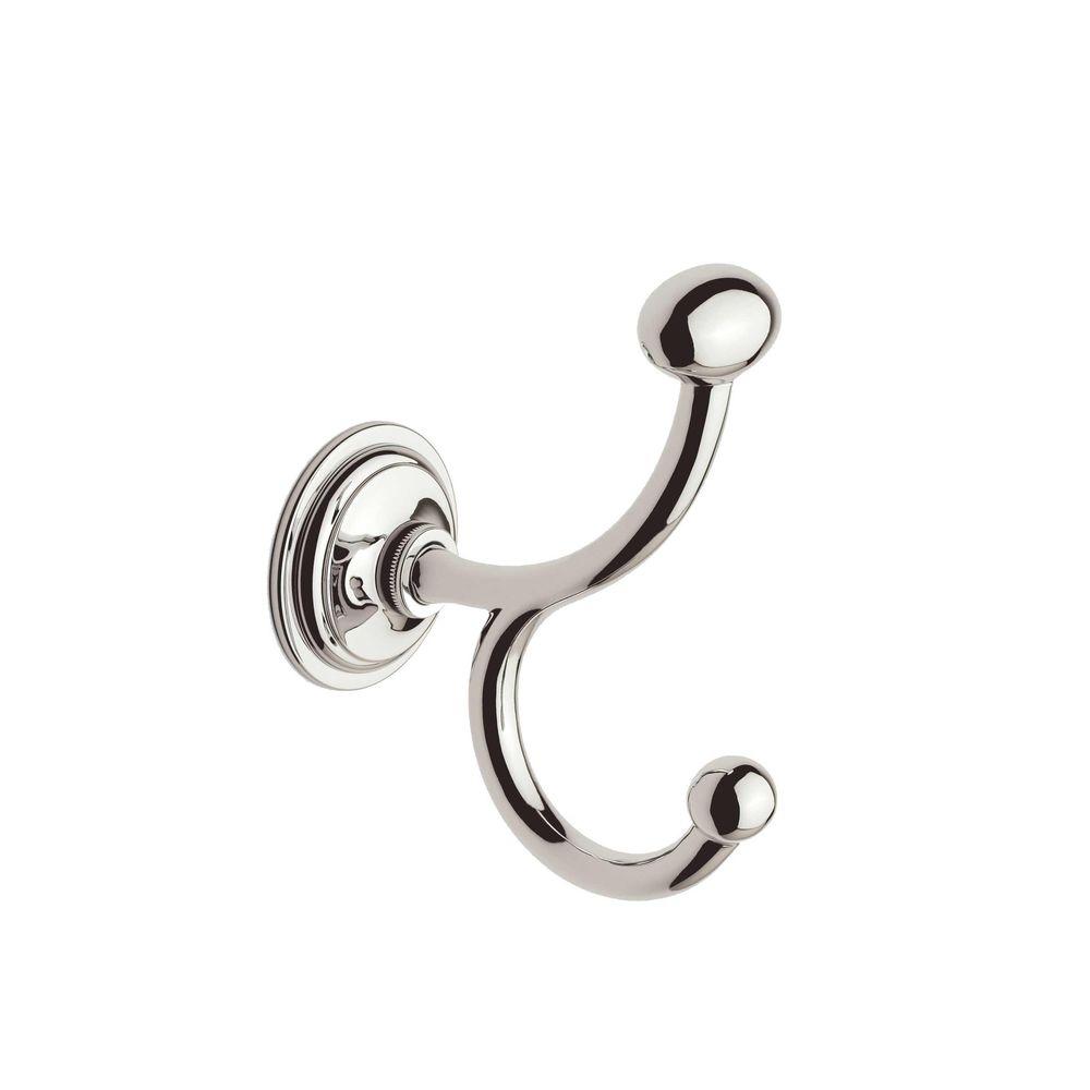 Ginger London Terrace Double Robe Hook in Polished Chrome2611/PC The