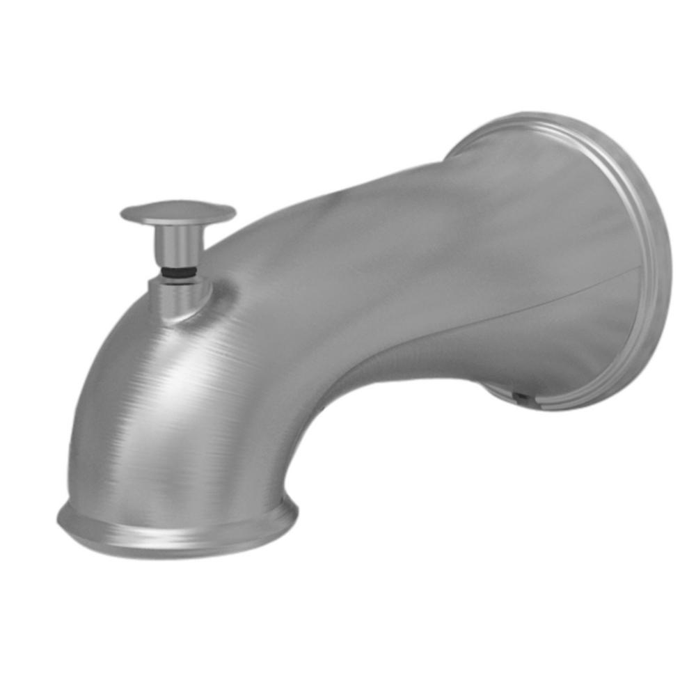 Danco Metal Tub Spout Ring In Brushed Nickel 10008 The Home Depot Deco Tub Spout In Brushed Nickel