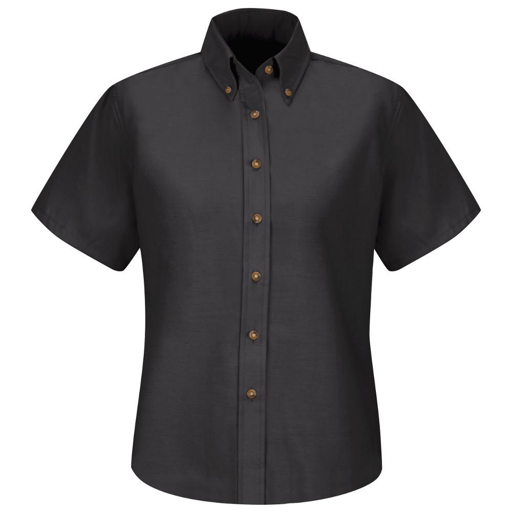 womens black dress shirt